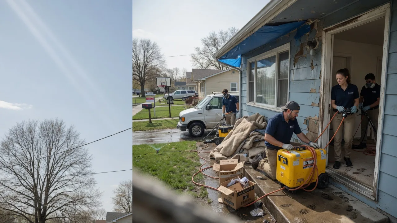 Basement Flood Cleanup in Glover, VT near me
